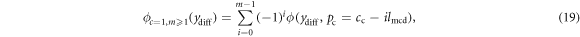 Equation (19)