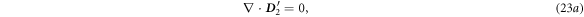 Equation (23a)