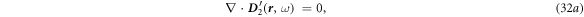 Equation (32a)