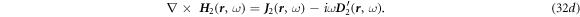 Equation (32d)