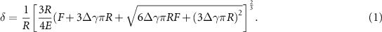 Equation (1)
