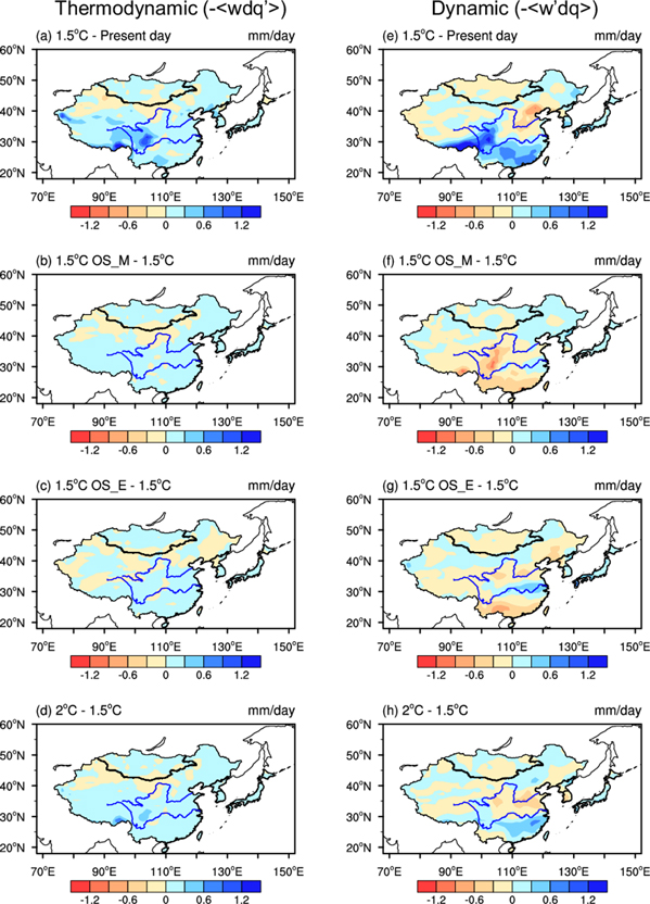 Extreme precipitation over East Asia under 1.5 °C and 2 °C global ...