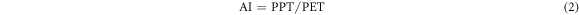 Equation (2)