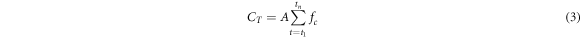 Equation (3)