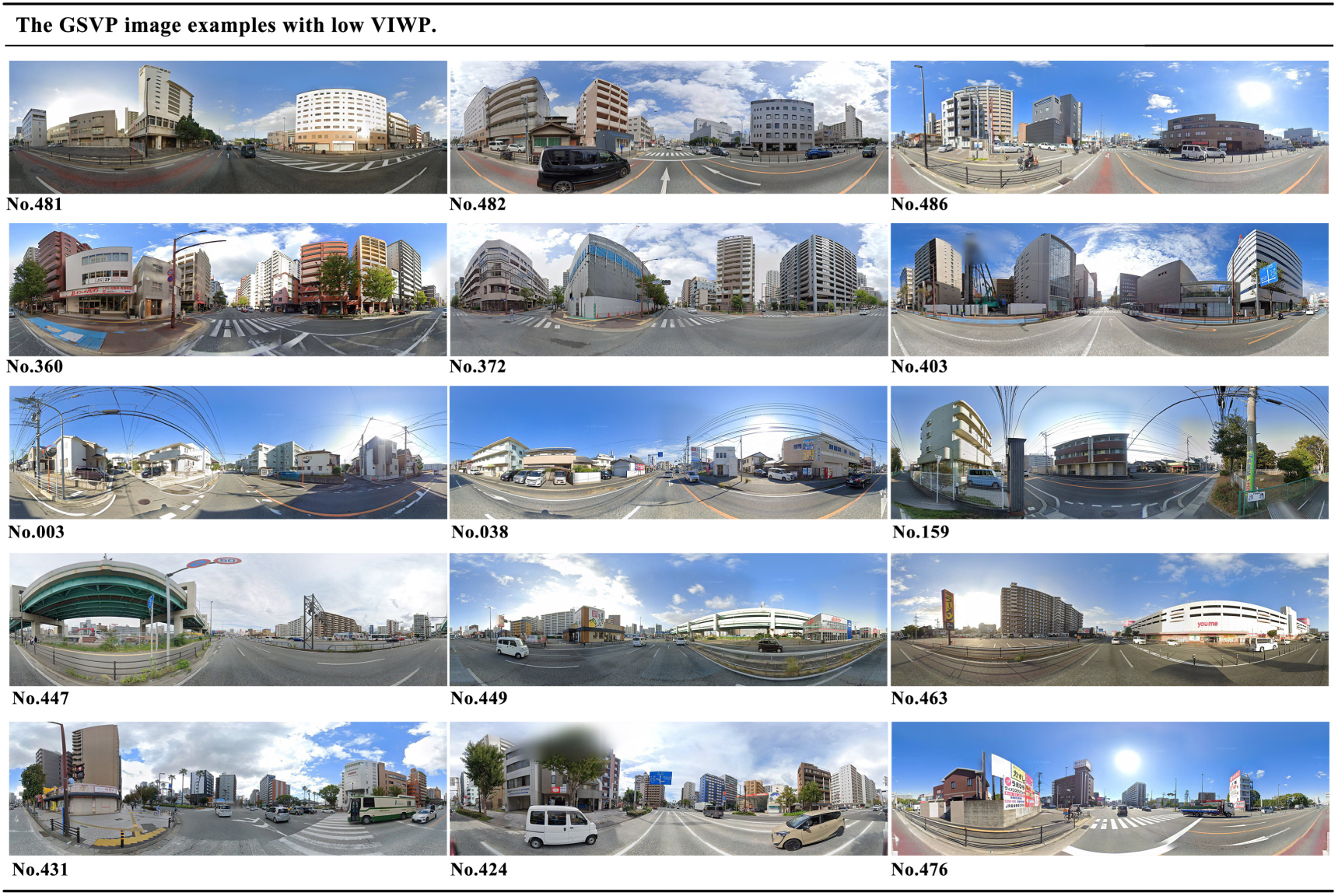 Using google street view panoramas to investigate the influence of ...
