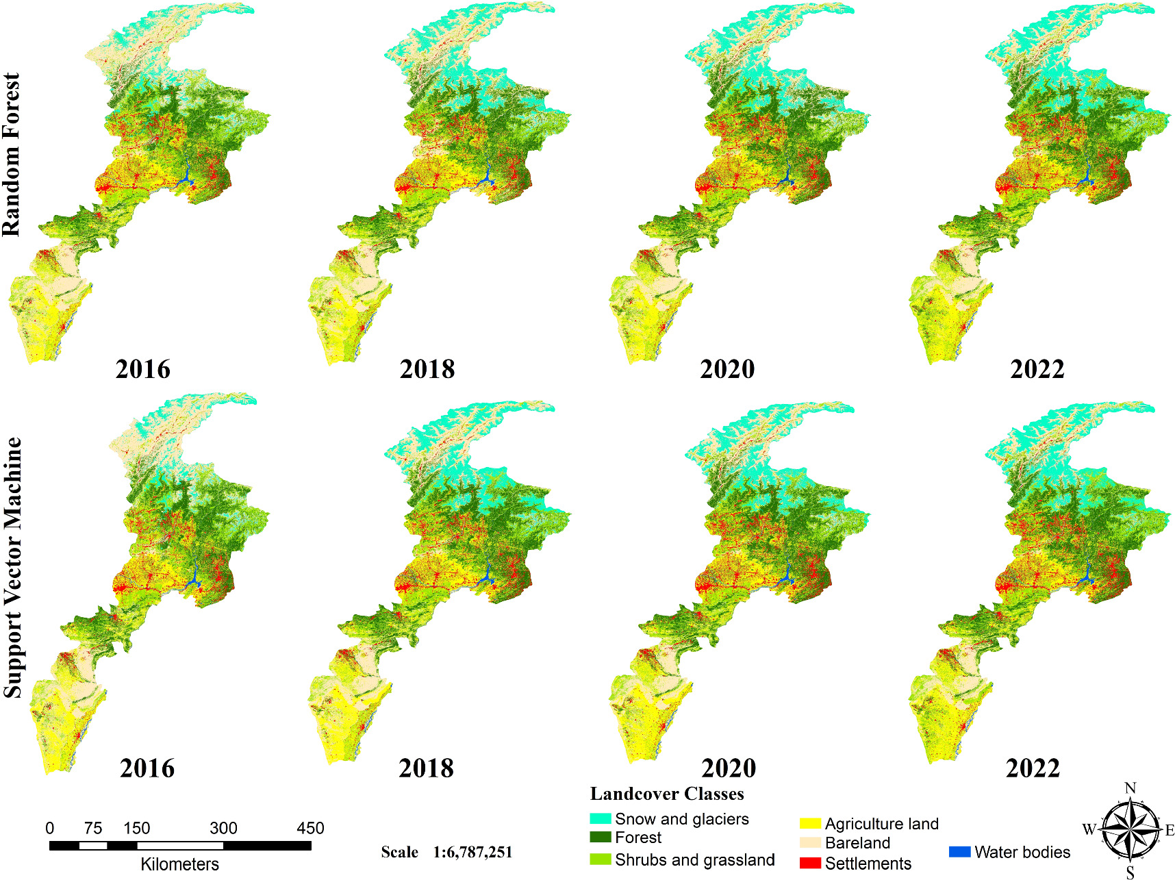 Estimating afforestation related forest cover change using data fusion ...