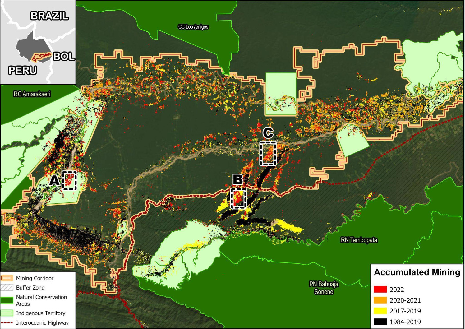 Creating near real-time alerts of illegal gold mining in the Peruvian ...