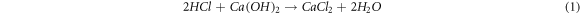 Equation (1)
