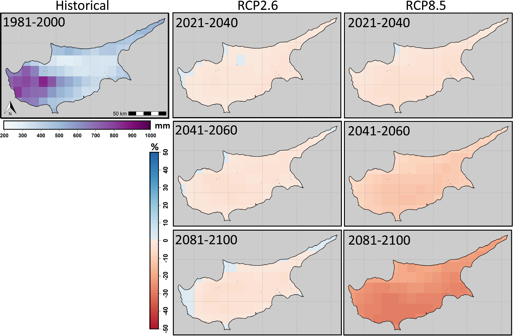 Climate change and extremes in the Mediterranean island of Cyprus: from ...