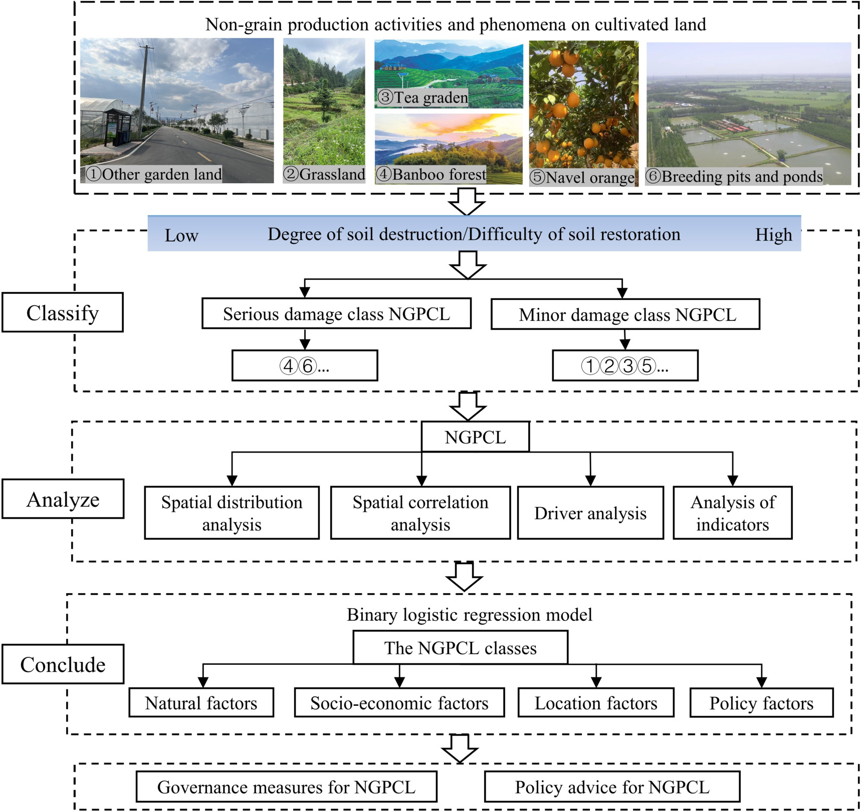 Study on the spatial differentiation and driving factors of ‘Non-grain ...