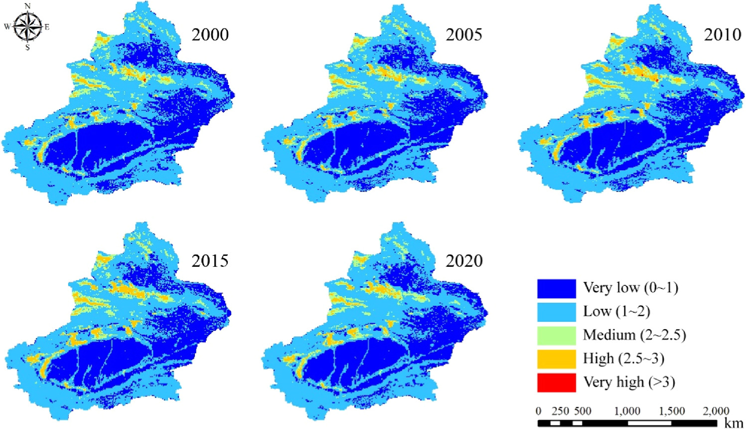 Land use change and its impact on ecosystem service value in Xinjiang ...