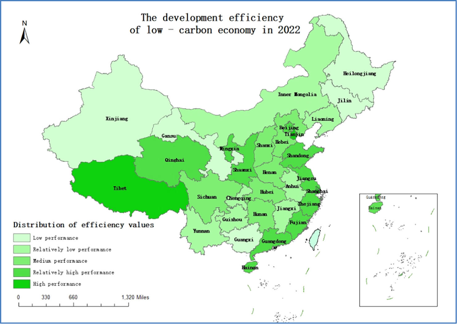 China’s provincial low-carbon efficiency: a DEA-SBM and Malmquist ...