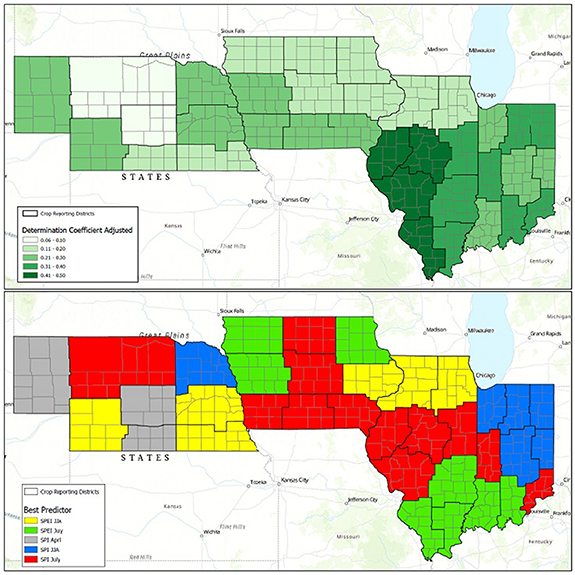 Spatial and temporal corn yield variability in the US Corn Belt during ...