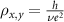${\rho _{x,y}} = \frac{h}{{\nu {e^2}}}$