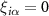 $\xi_{i\alpha} = 0$