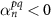 $\alpha^{pq}_n \lt 0$