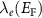 $\lambda_e(E_\mathrm{F})$