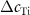 $\Delta c_\textrm{Ti}$