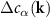 $\Delta c_\alpha (\mathbf{k})$