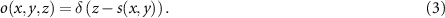 Equation (3)