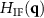 $H_{\mathrm{IF}}(\textbf{q})$