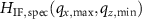 $H_{\mathrm{IF, \, spec}}(q_{x,{\mathrm{max}}},q_{z,\mathrm{min}})$