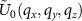 $ \tilde{U}_0(q_x,q_y,q_z)$