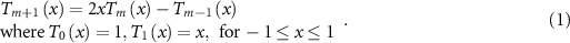 Equation (1)