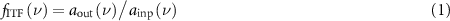 Equation (1)