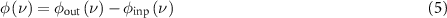 Equation (5)