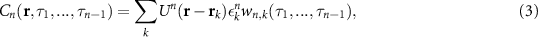 Equation (3)