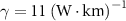 $\gamma = 11\;} \cdot }} \right)^}$