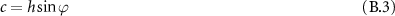 Equation (B.3)