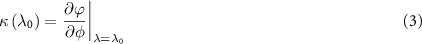 Equation (3)