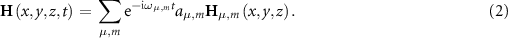Equation (2)