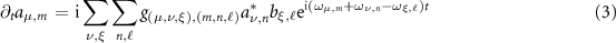 Equation (3)