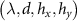 $\left( \lambda,d,_},_} \right)$