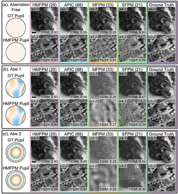 Hybrid-illumination multiplexed Fourier ptychographic microscopy with ...