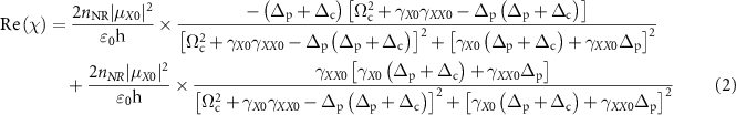 Equation (2)