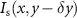 $I_\mathrm(x, y-\delta y)$