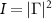 $I = |\Gamma|^2$