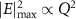 $|E|^_\mathrm\propto Q^2$