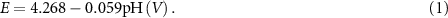 Equation (1)