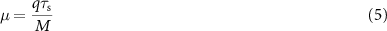 Equation (5)