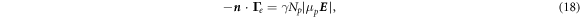Equation (18)