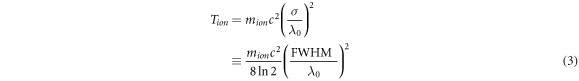 Equation (3)