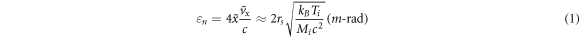 Equation (1)