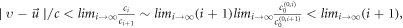 ${\rm{| }}\upsilon -\vec{u}{\rm{| }}/c\lt {li}{m}_{i\to {\rm{\infty }}}\frac{{c}_{i}}{{c}_{i+1}}\sim {li}{m}_{i\to {\rm{\infty }}}\left(i+1\right){li}{m}_{i\to {\rm{\infty }}}\frac{{c}_{0}^{\left(0,i\right)}}{{c}_{0}^{\left(0,i+1\right)}}\lt {li}{m}_{i\to {\rm{\infty }}}\left(i+1\right),$