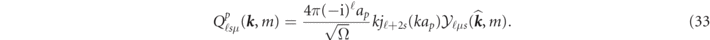 Equation (33)