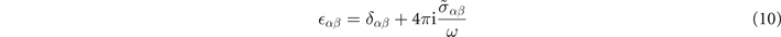 Equation (10)